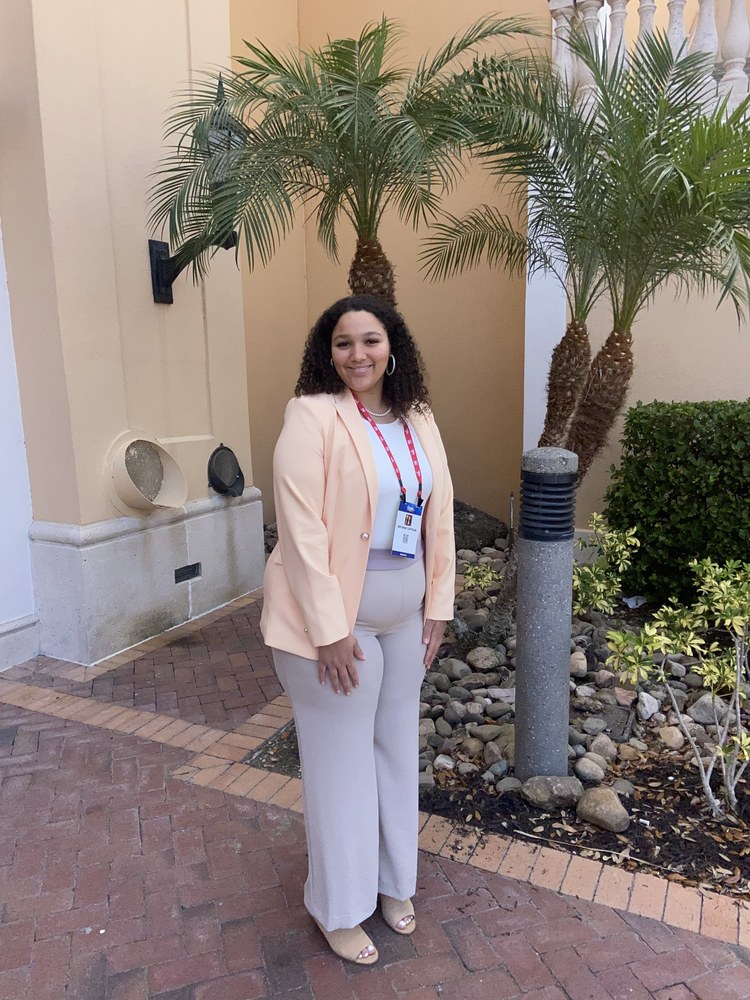 Clermont Northeastern High School junior Bryana Captain attended CPAC – the Conservative Political Action Conference convention in Orlando. She is a volunteer for U.S. Senate campaign of Republican Jane Timken. (Photo courtesy Bryana Captain).