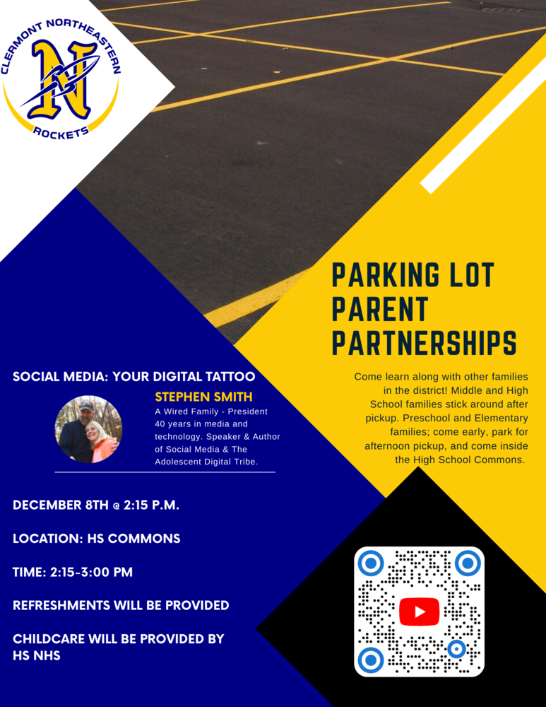 parking lot parent partnerships flyer
