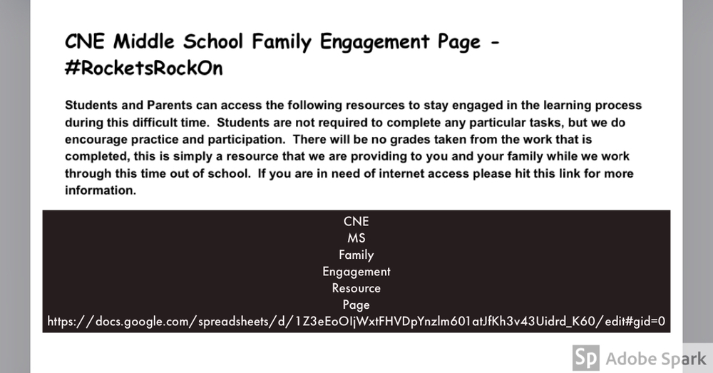 Family Engagement Resources 6-8