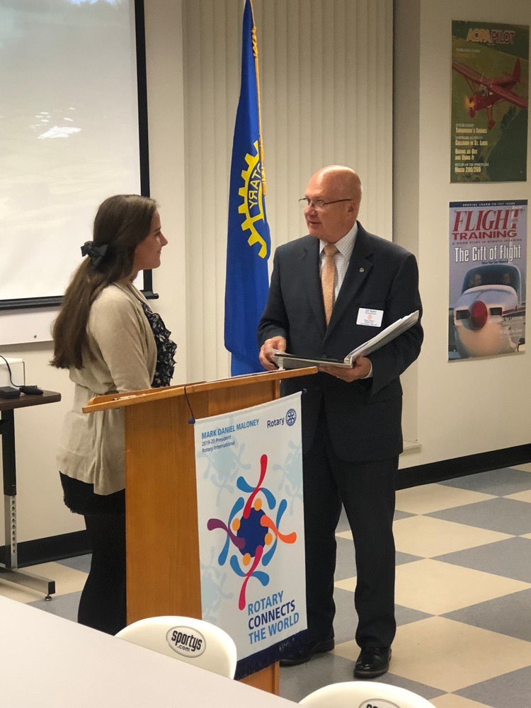 High School Student Recognized as Student of the Month
