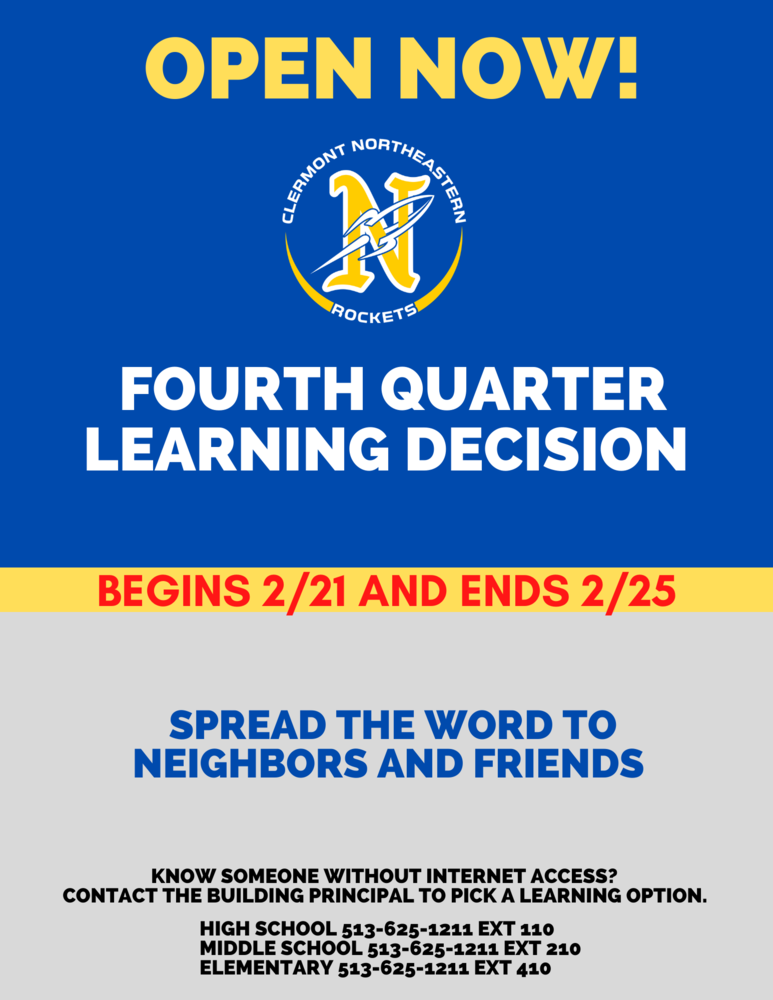 4th Quarter Learning Decision