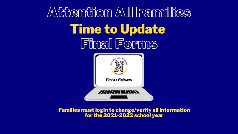 Attention Families Please Update Final Forms For The 21 22 Sy