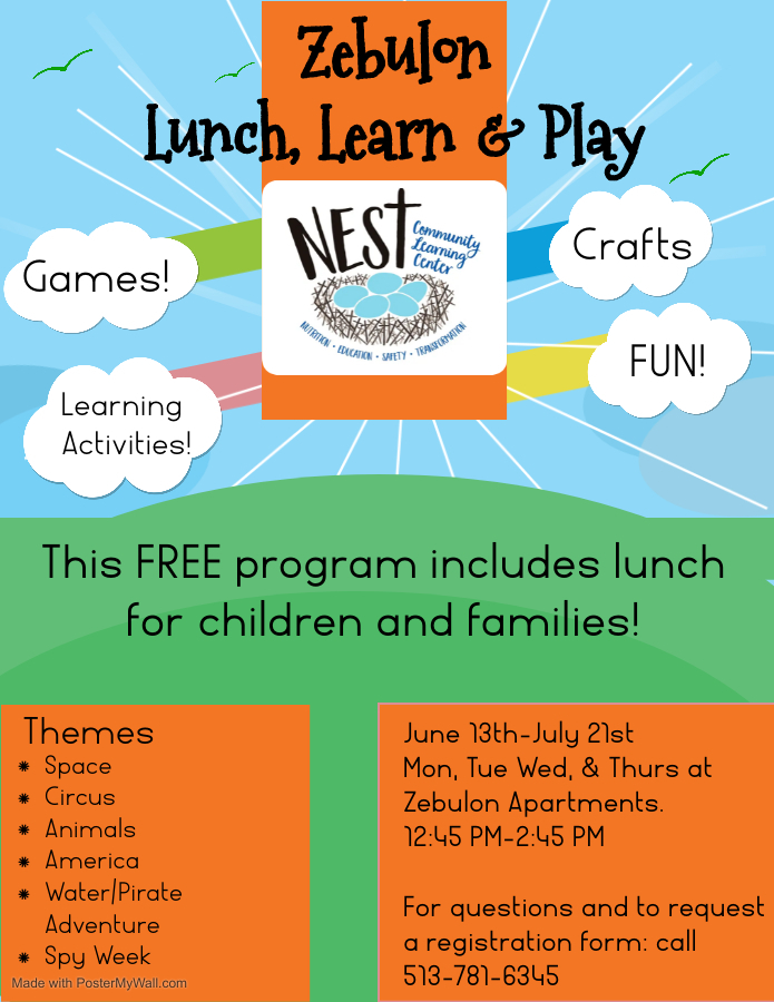 Lunch, Learn, and Play