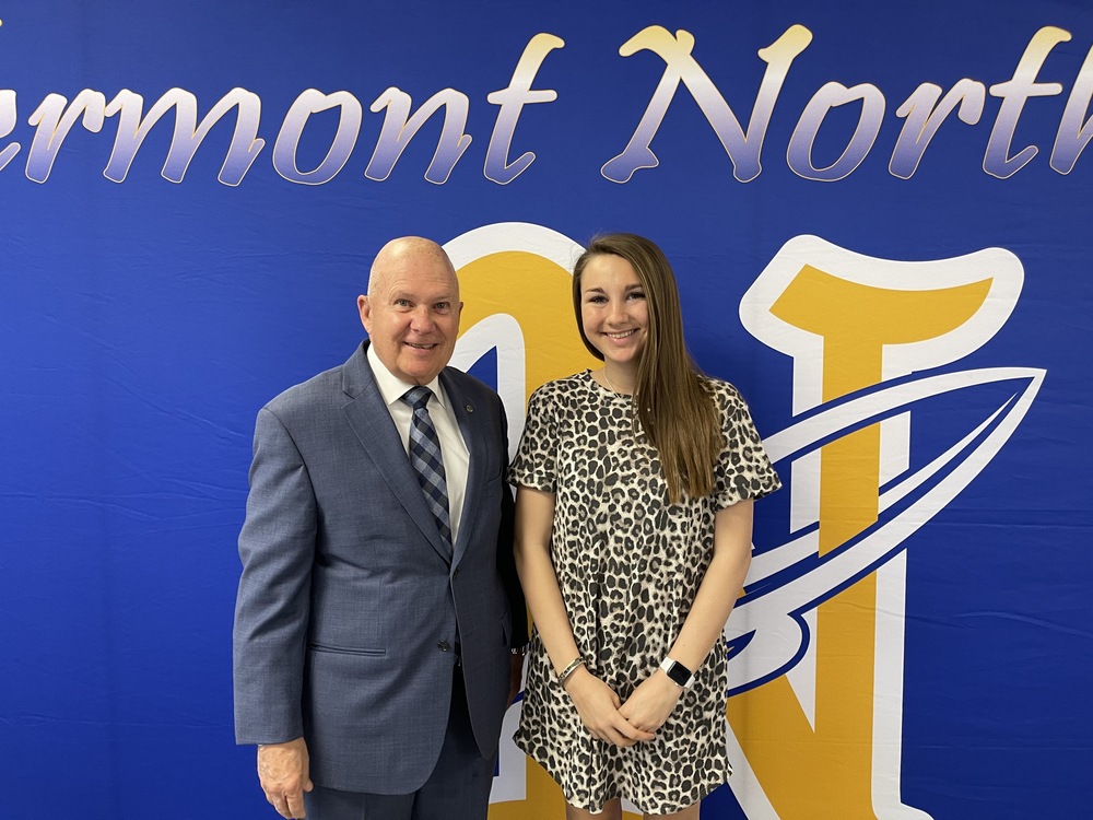 High School Student Recognized as Student of the Month