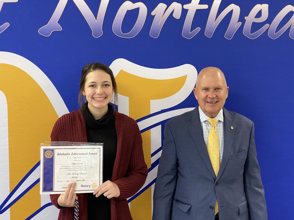 High School Student Recognized as Student of the Month