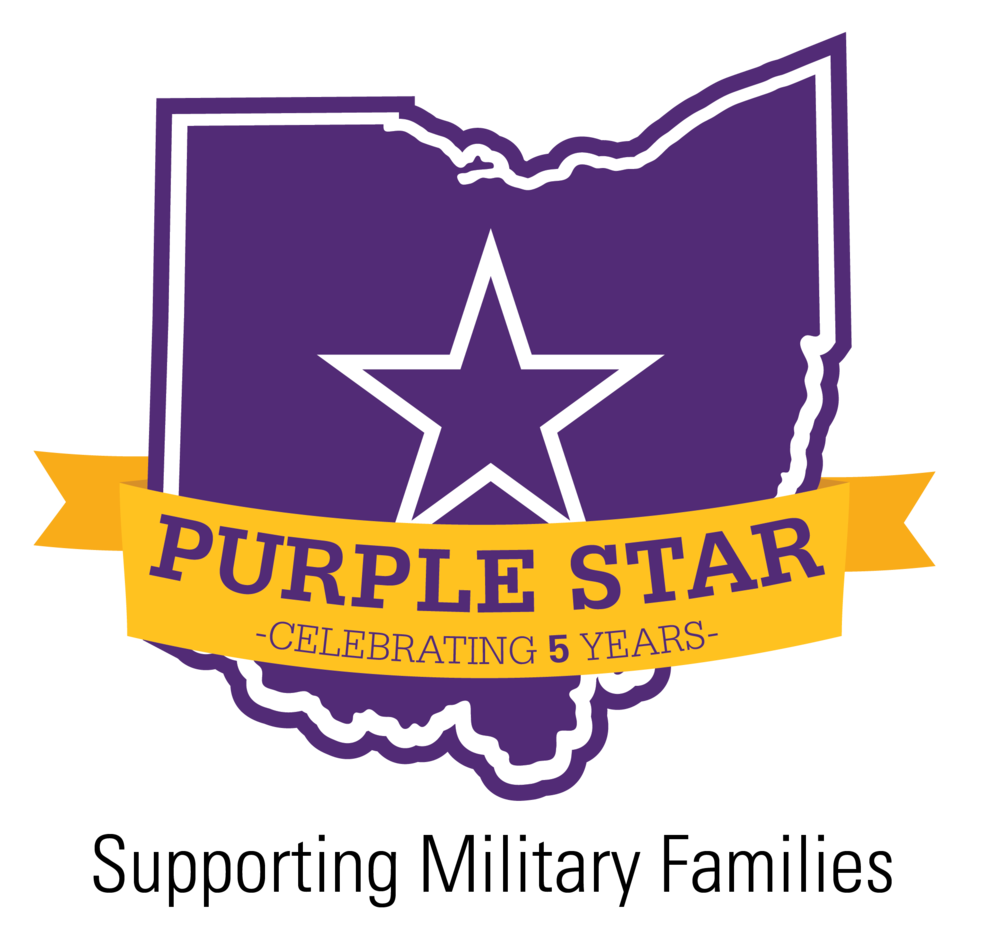 Ohio Department of Education Purple Star School 