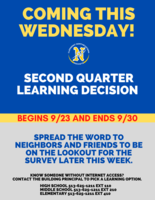 Second Quarter Learning Survey Coming Wednesday