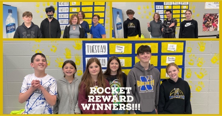 Rocket Reward Winners!!!