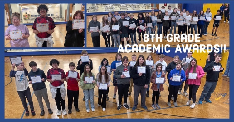 7th Grade Academic Awards!!